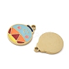 Christmas 304 Stainless Steel Enamel Pendants STAS-Z093-08S-G-2