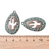 Tibetan Style Alloy Pendants FIND-B055-02C-3