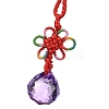 Glass Round Ball Hanging Ornaments LS-HJEW-Z006-01B-2