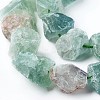 Raw Rough Natural Fluorite Beads Strands G-E343-01-3