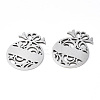 Non-Tarnish 201 Stainless Steel Pendants STAS-Q240-021P-2