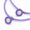 Adjustable Magnetic Bracelet for Couples BJEW-JB06190-03-4