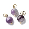 Natural Amethyst Pendants STAS-C120-10G-01-1