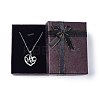 Paper Jewelry Organizer Box CON-Z005-05B-4