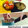 2Pcs Square Silicone Hot Mats for Hot Dishes AJEW-GF0008-26D-5