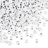 500Pcs 5 Styles Opaque Acrylic Beads OACR-TA0003-45-3