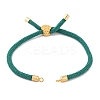 Nylon Cords Bracelet Makings Fit for Connector Charms AJEW-P116-01G-23-1