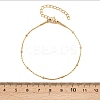 201 Stainless Steel Satellite Chain Bracelets for Women BJEW-G767-01D-G-5