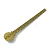 Round Tibetan Style Retro Alloy Bookmark Rulers AJEW-JK00264-5