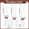 3Pcs 3 Styles Acrylic Templates TOOL-BC0003-53-2