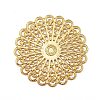 Brass Filigree Joiners LS-FIND-TAC0002-037G-2