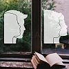 2Pcs 2 Styles PET Hollow Out Drawing Painting Stencils DIY-WH0394-0175-6