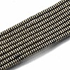 Electroplate Non-magnetic Synthetic Hematite Beads Strands G-T114-58-02-1