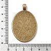 Vintage Tibetan Style Alloy Pendant Cabochon Settings TIBEP-M018-21AB-NF-4