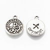 Tibetan Style Alloy Charms TIBE-Q084-011AS-LF-2