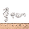 304 Stainless Steel Sea Horse Pendants STAS-T069-18P-3