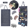 1Pc Felt Hanging Hair Claw Clip Organizer Holder for Women Girls AJEW-BC0004-33B-3