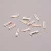 Adhesived Plastic Back Bar Pins with Iron Pins FIND-WH0100-57-1