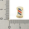 Rack Plating Brass Enamel Beads KK-U029-22G-04-3