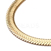 PVD Vacuum Plating 304 Stainless Steel Snake Chains Necklaces NJEW-O058-31G-2