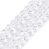 Transparent Glass Beads Strands GLAA-N001-61A-1