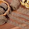 5 Yards Polyester Embroidery Lace Trim Ribbon OCOR-CY0001-23D-5