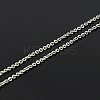 Rhodium Plated 925 Sterling Silver Necklaces STER-M034-33B-3