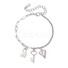 Alloy Charms Bracelets BJEW-JB12747-2