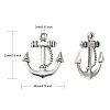 Tibetan Style Alloy Pendants LS-LF0835Y-2