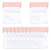 10Pcs Rectangle EVA Resealable Packaging Bags ABAG-TA0001-28C-1