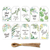 50Pcs 10 Styles Rectangle Paper Thank You Hanging Gift Tags HULI-PW0002-142-1