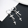 304 Stainless Steel Hoop Earrings FS-WG93B8B-10-1