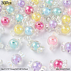 30Pcs Transparent Acrylic Beads TACR-YW0002-35-1