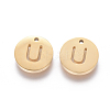 304 Stainless Steel Charms STAS-F227-11U-G-1