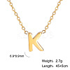 201 Stainless Steel Initial Pendant Necklaces FS-WG78A3B-11-1
