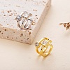 925 Sterling Silver Cuff Earrings JE1065B-6