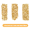 HOBBIESAY 780Pcs 6 Style Iron Crimp Beads Covers IFIN-HY0001-61-3