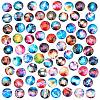 Glass Cabochons GGLA-R040-25mm-02-3