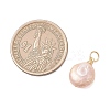 Natural Baroque Keshi Pearl Pendants PALLOY-JF04920-02-2