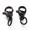 304 Stainless Steel Lobster Claw Clasps Ion Plating(IP) STAS-G240-01B-EB-2