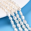 Natural Cultured Freshwater Pearl Beads Strands PEAR-N014-05F-01-1