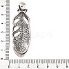 316 Surgical Stainless Steel Big Pendants STAS-Z073-34AS-3