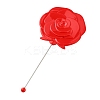 Rose Flower Glass Handheld Mirrors with Plastic Handle & Iron Rod GL-CBAE5B0-01-2