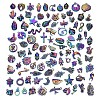 Rainbow Color Alloy Pendants & Link Connectors PALLOY-S180-146-NR-1