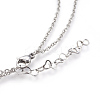 316 Stainless Steel Tiered Necklaces NJEW-JN02181-01-2