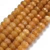 Natural Topaz Jade Beads Strands G-Z111-A06-03-3