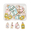20Pcs 5 Styles Eco-Friendly Alloy Enamel Pendants ENAM-FP0002-88-1