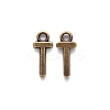 Tibetan Style Alloy Pendants TIBE-S108-108T-AB-NR-2