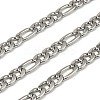 316 Surgical Stainless Steel Figaro Chains CHS-H114-09A-P-1