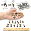 16Pcs 16 Styles Alloy Enamel Pendants ENAM-YW0004-93-3